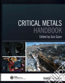 Critical Metals Handbook libro in lingua di Gunn Gus (EDT)
