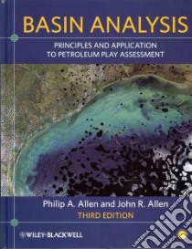 Basin Analysis libro in lingua di Allen Philip A., Allen John R.