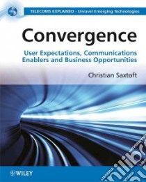 Convergence libro in lingua di Saxtoft Christian