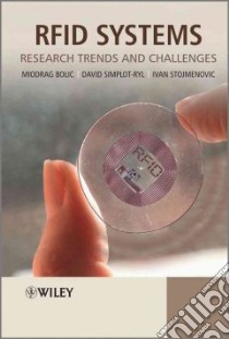 RFID Systems libro in lingua di Bolic Miodrag (EDT), Simplot-ryl David (EDT), Stojmenovic Ivan (EDT)