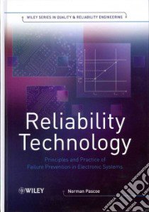 Reliability Technology libro in lingua di Pascoe Norman