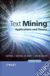 Text Mining libro in lingua di Berry Michael W., Kogan Jacob