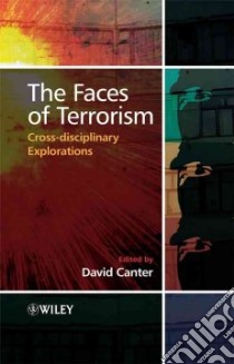The Faces of Terrorism libro in lingua di Canter David (EDT)