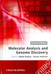 Molecular Analysis and Genome Discovery libro in lingua di Rapley Ralph (EDT), Harbron Stuart (EDT)