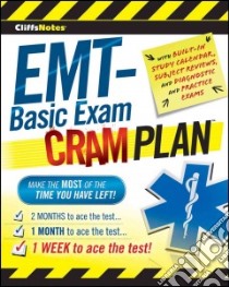 CliffsNotes EMT-Basic Exam Cram Plan libro in lingua di Northeast Editing Inc. (COR)