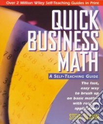 Quick Business Math libro in lingua di Slavin Steve