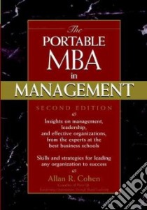 The Portable MBA in Management libro in lingua di Cohen Allan R.