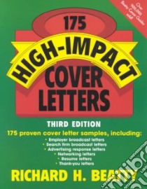 175 High-Impact Cover Letters libro in lingua di Beatty Richard H.