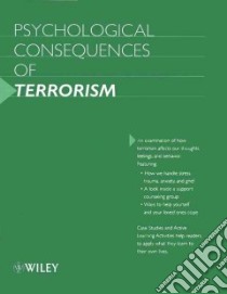 Psychological Consequences of Terror libro in lingua di Pomponio Arthur T.