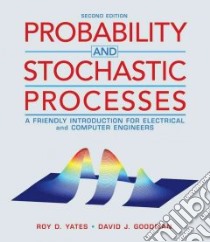 Probability and Stochastic Processes libro in lingua di Yates Roy D., Goodman David J.