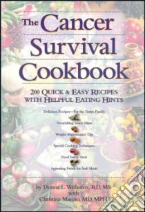 The Cancer Survival Cookbook libro in lingua di Marino Christina, Weihofen Donna L.