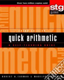 Quick Arithmetic libro in lingua di Carman Robert A., Carman Marilyn J.