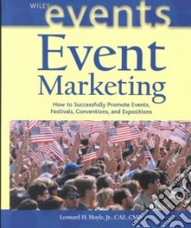 Event Marketing libro in lingua di Hoyle Leonard H.