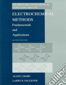 Elecrochemical Methods libro in lingua di Not Available (NA)