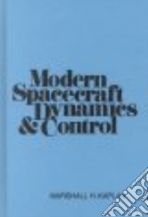 Modern Spacecraft Dynamics and Control libro in lingua di Kaplan Marshall H.