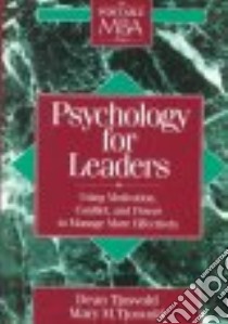 Psychology for Leaders libro in lingua di Tjosvold Dean, Tjosvold Mary M.