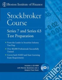 The Boston Institute Of Finance Stockbroker Course libro in lingua di Boston Institute of Finance