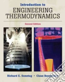 Introduction to Engineering Thermodynamics libro in lingua di Borgnakke Claus