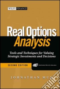 Real Options Analysis libro in lingua di Mun Johnathan