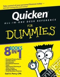 Quicken All-in-One Desk Reference for Dummies libro in lingua di Perry Gail A.