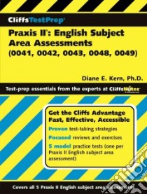 Cliffstestprep Praxis II libro in lingua di Kern Diane E.