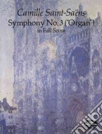 Symphony No. 3 libro in lingua di Saint-Saens Camille
