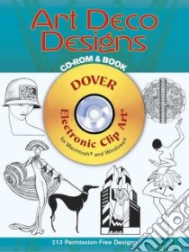 Art Deco Designs libro in lingua di Noble Marty