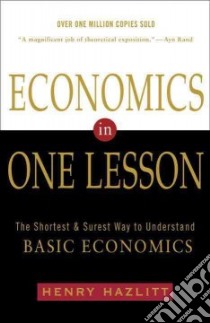 Economics in One Lesson # libro in lingua di H Hazlitt