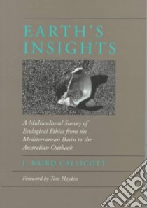 Earth's Insights libro in lingua di Callicott J. Baird