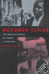October Cities libro in lingua di Rotella Carlo