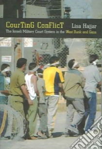 Courting Conflict libro in lingua di Hajjar Lisa