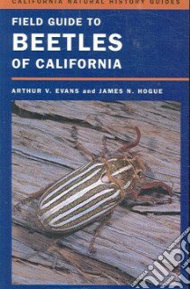 Field Guide to Beetles of California libro in lingua di Evans Arthur V., Hogue James N.