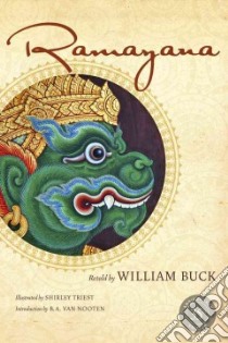 Ramayana libro in lingua di Buck William, Van Nooten B. A. (INT), Triest Shirley (ILT)