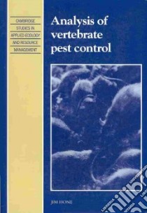 Analysis of Vertebrate Pest Control libro in lingua