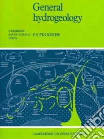 General Hydrogeology libro in lingua di Pinneker E. V., Howard D. E. (TRN), Harvey J. C. (TRN)