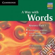 A Way With Words Resource Pack 1 libro in lingua di Redman Stuart, Ellis Robert, Viney Brigit