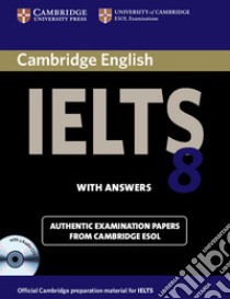 Cambridge IELTS 8 libro in lingua di Cambridge University Press (COR)