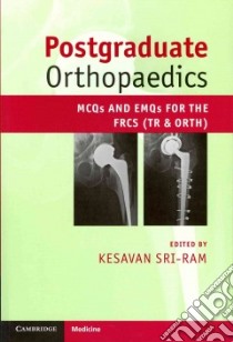 Postgraduate Orthopaedics libro in lingua di Sri-ram Kesavan (EDT)