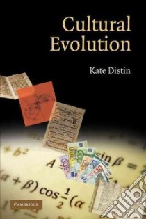Cultural Evolution libro in lingua di Distin Kate