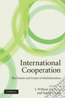 International Cooperation libro in lingua di Zartman I. William (EDT), Touval Saadia (EDT)