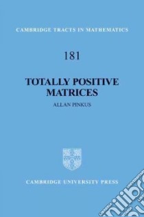 Totally Positive Matrices libro in lingua di Pinkus Allan
