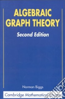Algebraic Graph Theory libro in lingua di BIGGS