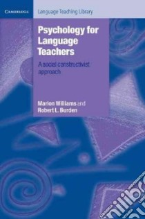 Williams Psychology L Tch Pb libro in lingua di Marion Williams