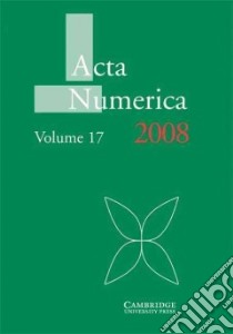 Acta Numerica 2008 libro in lingua di Iserles A. (EDT)