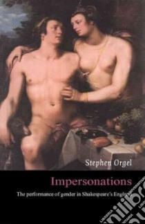 Impersonations libro in lingua di Orgel Stephen