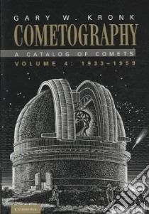 Cometography libro in lingua di Kronk Gary W.
