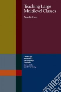 Hess Teach Large Multilevel Class Pb libro in lingua di Hess Natalie