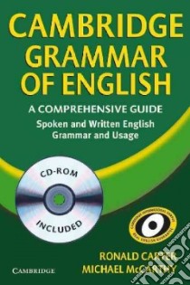 Cambridge Grammar of English libro in lingua di Carter Ronald, McCarthy Michael