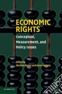 Economic Rights libro in lingua di Hertel Shareen (EDT), Minkler Lanse