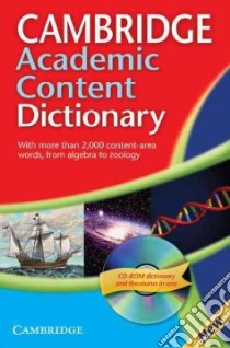 Cambridge Academic Content Dictionary libro in lingua di Not Available (NA)